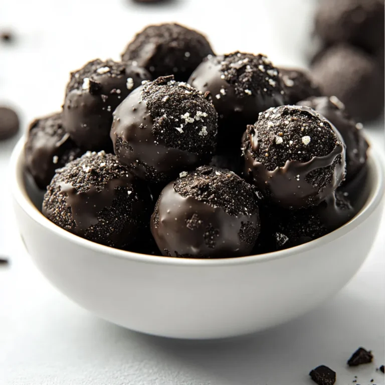 Oreo Protein Bliss Balls are an exciting dessert that beautifully marries the classic flavors of Oreo cookies with the modern benefits of protein powder. These delectable bites are not just a treat for your taste buds; they also serve a nutritional purpose, making them a dual delight for anyone with a sweet tooth and a health-focused mindset. Whether you're in need of a post-workout snack or looking for a fun dessert to share with friends, these bliss balls tick all the boxes.