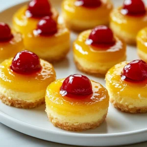 American dessert culture is as varied and rich as the nation itself, characterized by its eclectic mix of flavors, textures, and presentations. From classic recipes that have stood the test of time to modern interpretations that push the boundaries of culinary creativity, dessert holds a special place in American dining, often serving as the grand finale of any meal. One such delectable innovation that tantalizes taste buds and brings a slice of tropical paradise to the table is the Tropical Pineapple Upside-Down Cheesecakes.