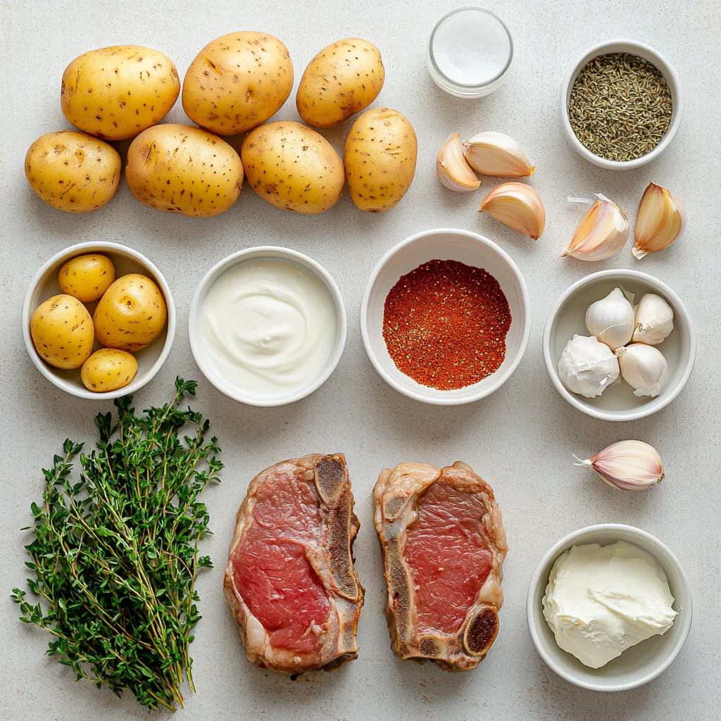 The Crockpot Creamy Garlic Pork Chops with Potatoes recipe is a perfect encapsulation of comfort food, combining rich flavors and simple preparations. Utilizing a slow cooker allows for tender meat infused with deep, savory notes, while the creamy sauce elevates the dish to a delightful feast that speaks to the heart of American cuisine. This dish is particularly charming during the cooler months when a warm, hearty meal can bring everyone together at the dinner table.