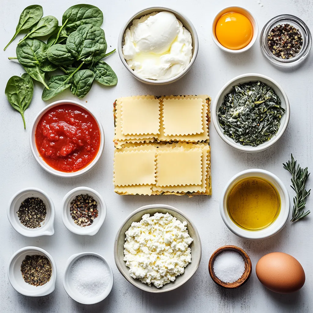 Spinach and ricotta lasagna is a classic Italian dish that combines layers of hearty pasta, vibrant greens, and creamy cheeses into a universally beloved comfort food. This dish not only satisfies the palate but also brings a sense of warmth and nostalgia, making it an ideal choice for family gatherings and cozy weeknight dinners. The combination of fresh spinach and ricotta cheese makes this lasagna a rich, flavorful option that can be prepared easily at home.