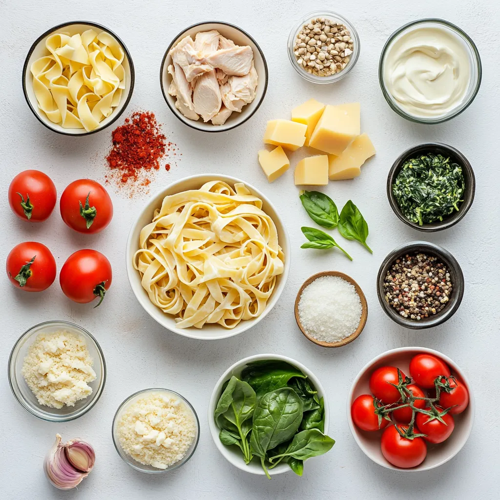 Delve into the delectable world of Italian cuisine with this Creamy Marry Me Chicken Pasta recipe. Perfect for a quick family dinner, this dish combines tender chicken, vibrant vegetables, and a luscious creamy sauce, creating a tempting meal that is sure to impress everyone at the dining table. The balance of flavors and textures is designed to make any dinner feel special, without consuming too much of your valuable time.