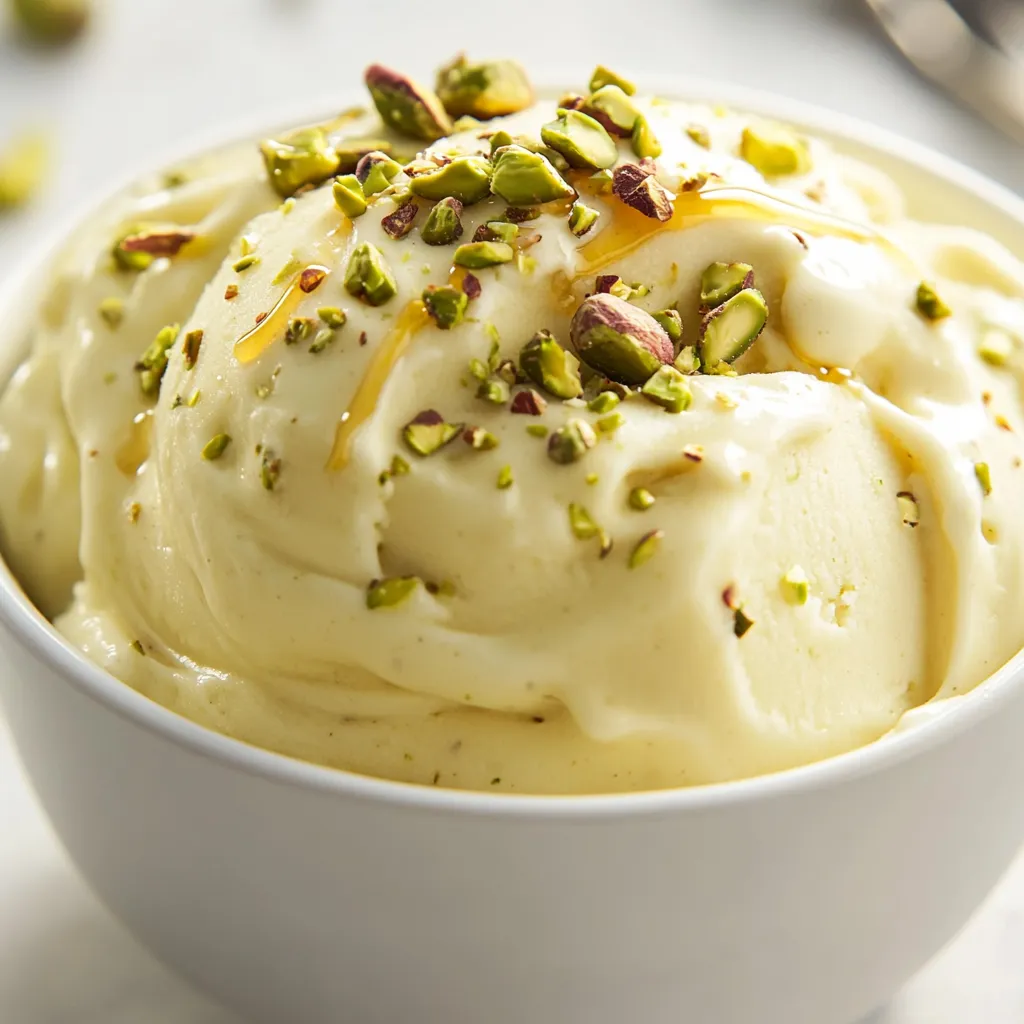 Exploring the delightful world of frozen desserts can lead to discovering unique and harmonious flavor combinations. One such combination can be found in the Creamy Honey-Pistachio Frozen Delight. This delectable dessert beautifully marries the rich creaminess of dairy with the nutty crunch of pistachios and the sweetness of honey. It is the perfect indulgence for warm days or any time you crave something sweet and refreshing.