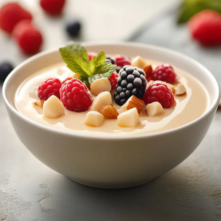 The world of desserts offers a myriad of delightful options, but few can match the creamy elegance of custard. This Honey Cinnamon Macadamia Milk Custard Delight elevates the traditional custard with the rich flavor of macadamia milk and the natural sweetness of honey. Combining these ingredients creates a dessert that is not only delicious but also visually appealing. The subtle notes of cinnamon warm the palate, making this custard a comforting treat perfect for various occasions.