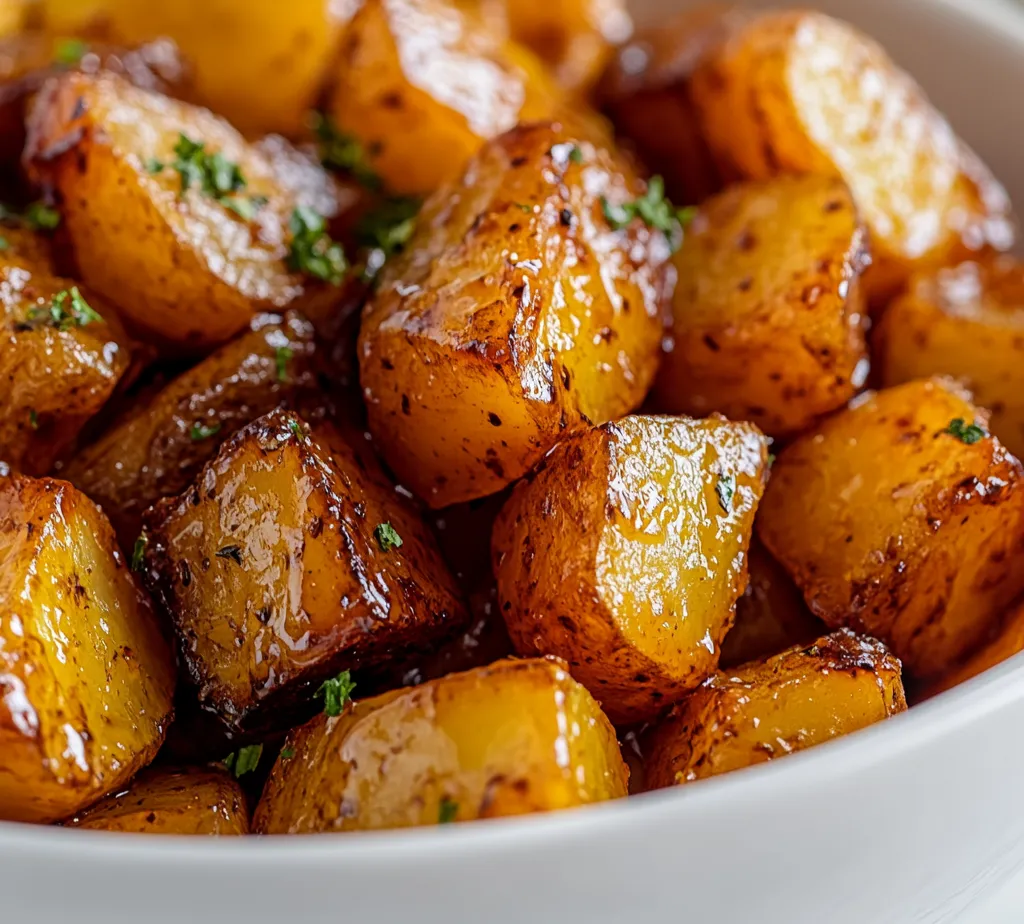 Honey butter glazed baby potatoes are a delicious and versatile side dish that embodies a perfect balance of sweet and savory flavors. Tender baby potatoes, coated in a rich honey butter glaze, create an inviting plate that complements a variety of main courses, from grilled meats to roasted vegetables. Their unique taste profile and appealing appearance make them not only irresistible but also a standout option at any gathering.