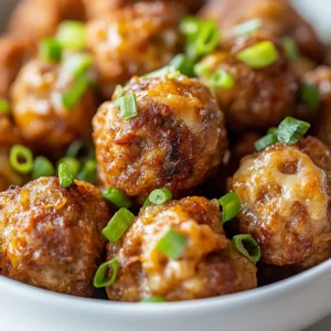 Exploring the rich flavors of American cuisine often leads us to delightful appetizers that tantalize the palate. One such recipe that embodies the spirit of gatherings and celebrations is Cheesy Sausage Rotel Balls. These savory bites blend the robust flavors of sausage, the creaminess of cheese, and the zing of tomatoes with green chilies, creating an irresistible treat. Whether served at a party or enjoyed casually at home, these savory morsels are guaranteed to impress.