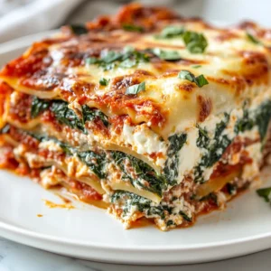 Spinach and ricotta lasagna is a classic Italian dish that combines layers of hearty pasta, vibrant greens, and creamy cheeses into a universally beloved comfort food. This dish not only satisfies the palate but also brings a sense of warmth and nostalgia, making it an ideal choice for family gatherings and cozy weeknight dinners. The combination of fresh spinach and ricotta cheese makes this lasagna a rich, flavorful option that can be prepared easily at home.
