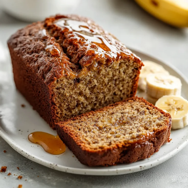 The comforting aroma of freshly baked banana bread fills the kitchen and beckons everyone to gather around. With its moist texture and rich flavor, this delightful banana bread recipe is a perfect choice for breakfast or as a dessert. Not only is it simple to prepare, but it's also a versatile treat that can be enjoyed on its own or with various toppings.