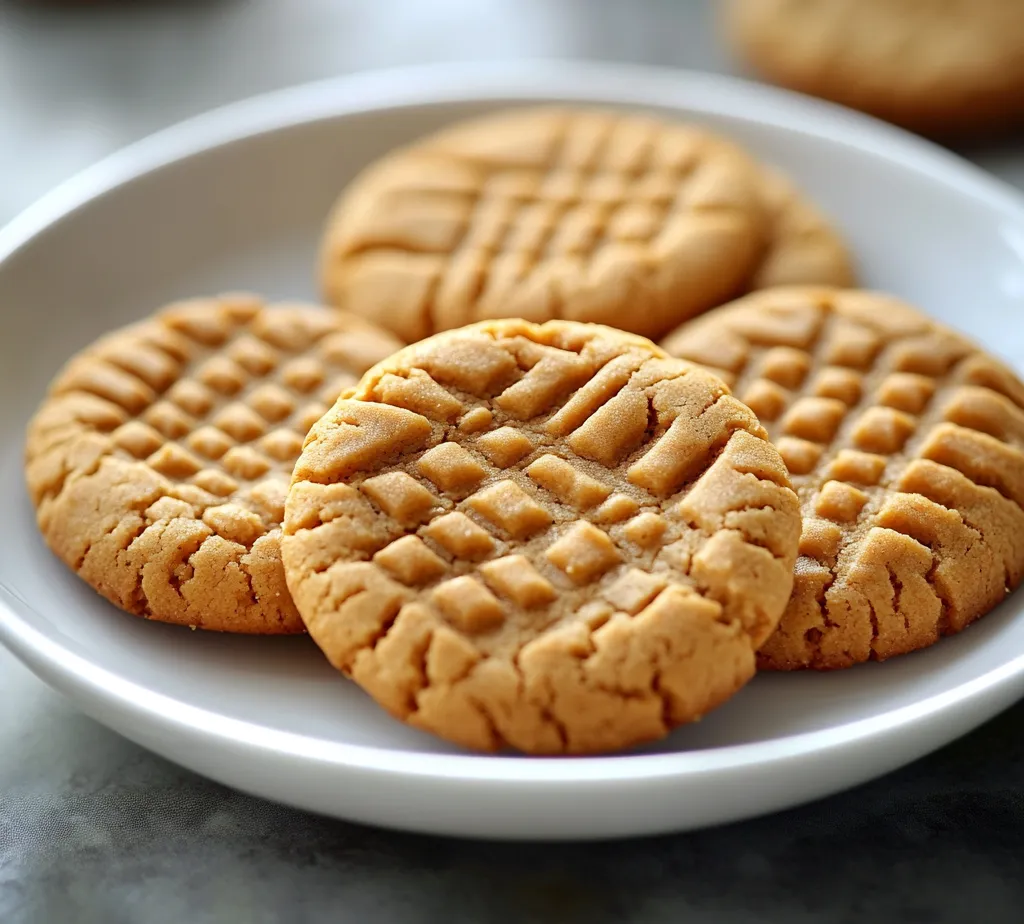 Delight in the irresistible appeal of soft and chewy peanut butter cookies that are perfect for any occasion. These cookies are crafted from creamy peanut butter and bursting with flavor, making them a timeless favorite. Their rich and nutty taste paired with a tender bite creates a comforting dessert experience. Whether you're enjoying them on a lazy afternoon or serving them at a gathering, these cookies are bound to make everyone smile.