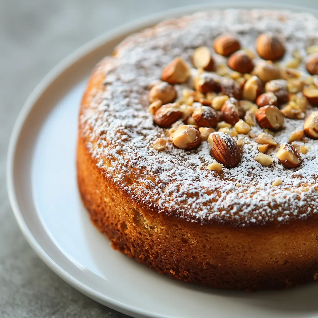 Delight in the sweet embrace of a Soft Everyday Honey Hazelnut Dessert Cake that's perfect for any gathering or simply for a cozy night in. This cake encapsulates the essence of home-baked goodness, offering a soft and moist texture that draws you in. The unique combination of honey and finely ground hazelnuts creates a flavor profile that is both comforting and indulgent, making it a go-to option for dessert lovers.