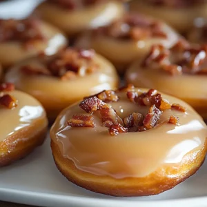 Exploring the combination of savory and sweet flavors, maple bacon donuts are a unique treat that can be enjoyed any time of day. This American delight brings together rich maple syrup with savory crumbled bacon, creating a donut that's both indulgent and satisfying. The delightful flavor of bacon pairs beautifully with the sweetness of maple syrup, making these donuts an irresistible breakfast option or a delightful dessert.
