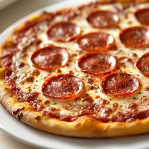 In this article, we delve into the delightful world of pizza with a focus on the timeless Classic Pepperoni Pizza. This dish embodies the heart of Italian cuisine, bringing together savory flavors and comforting textures in each slice. Whether you’re a pizza aficionado or a casual home cook, the simplicity of this recipe makes it an ideal choice for any occasion. One bite of this pepperoni pizza will transport you to your favorite pizzeria, where the aroma of baking dough and melting cheese fills the air.