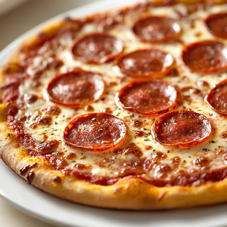In this article, we delve into the delightful world of pizza with a focus on the timeless Classic Pepperoni Pizza. This dish embodies the heart of Italian cuisine, bringing together savory flavors and comforting textures in each slice. Whether you’re a pizza aficionado or a casual home cook, the simplicity of this recipe makes it an ideal choice for any occasion. One bite of this pepperoni pizza will transport you to your favorite pizzeria, where the aroma of baking dough and melting cheese fills the air.