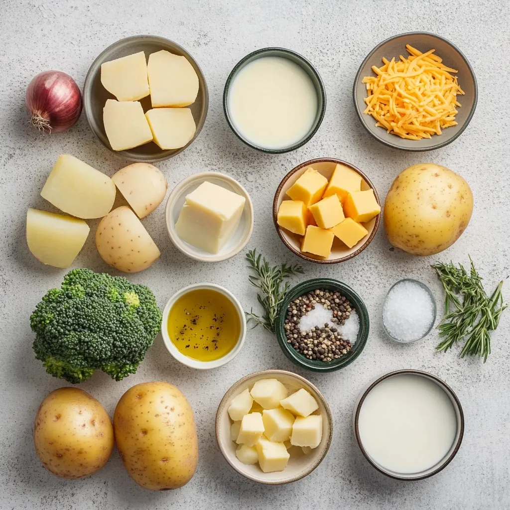 The comforting warmth of a bowl of soup can instantly soothe the soul and lift spirits, particularly during chilly days or when you're feeling unwell. Among the myriad of soup options, Creamy Broccoli and Potato Cheese Soup stands out with its creamy texture and vibrant flavors. Packed with nutritious ingredients, this American staple accompanies any meal perfectly and can be ready in no time.