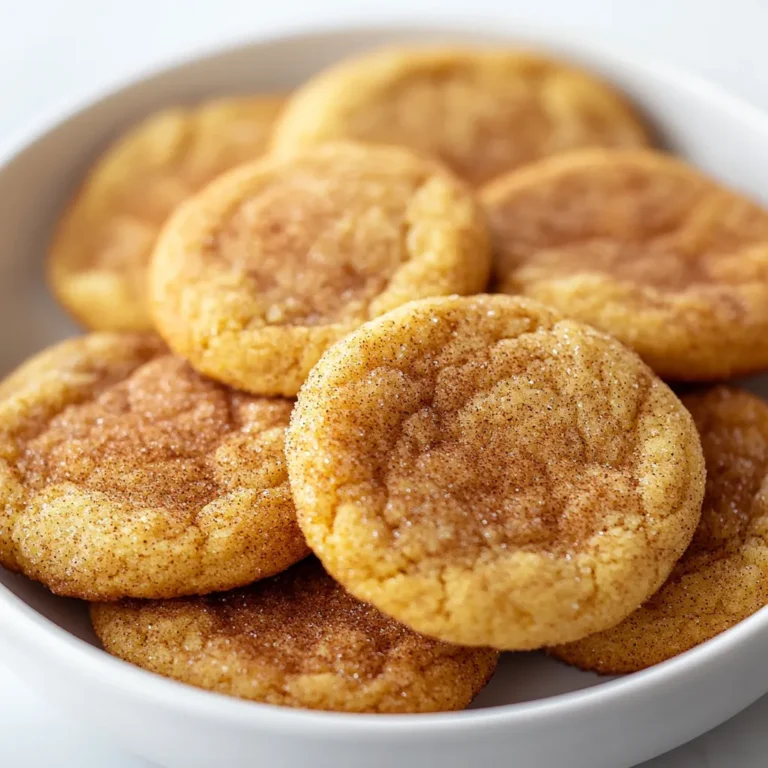 Explore the world of baking with these delightful homemade snickerdoodles. Known for their signature cinnamon-sugar coating and deliciously soft interior, snickerdoodles are a timeless treat that evokes nostalgia and joy. The unique combination of flavors—sweet from the sugar and warm from the cinnamon—makes these cookies a favorite for all ages. Whether you are enjoying them with a cup of coffee or sharing them at a gathering, snickerdoodles are sure to please anyone with a sweet tooth. In this guide, we will navigate through the steps to create these heavenly cookies, ensuring that their essence and flavor shine through beautifully.