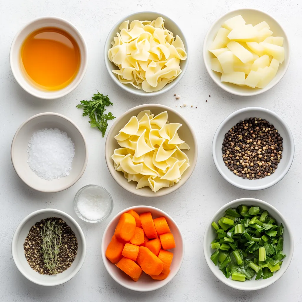 The comforting aroma of homemade chicken noodle soup fills the air, instantly evoking feelings of warmth and nostalgia. A classic dish cherished across generations, this Homemade Chicken Noodle Soup with Egg Noodles offers a hearty, flavorful experience perfect for any occasion. Whether it’s a chilly winter day or a moment when someone is feeling under the weather, this soup is sure to provide solace and satisfaction. The combination of tender chicken, fresh vegetables, and egg noodles nestled in a savory broth creates a delightful harmony of flavors that soothes both the body and the soul. In this article, we will delve into every aspect of creating this beloved recipe, ensuring you're equipped with all the necessary details to recreate it in your own kitchen.