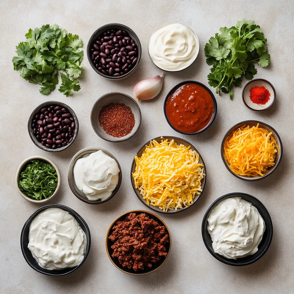 Beef enchiladas are a classic dish that brings together a delightful combination of flavors and textures. This particular recipe for Beef Enchiladas Extravaganza highlights the richness of seasoned ground beef paired with creamy black beans, all enveloped in soft tortillas and topped with a generous layer of melted cheese. Whether you are hosting a family dinner or looking for a comforting meal after a long day, these enchiladas are the perfect choice. They are hearty, satisfying, and immensely delicious, making them a staple in many households.