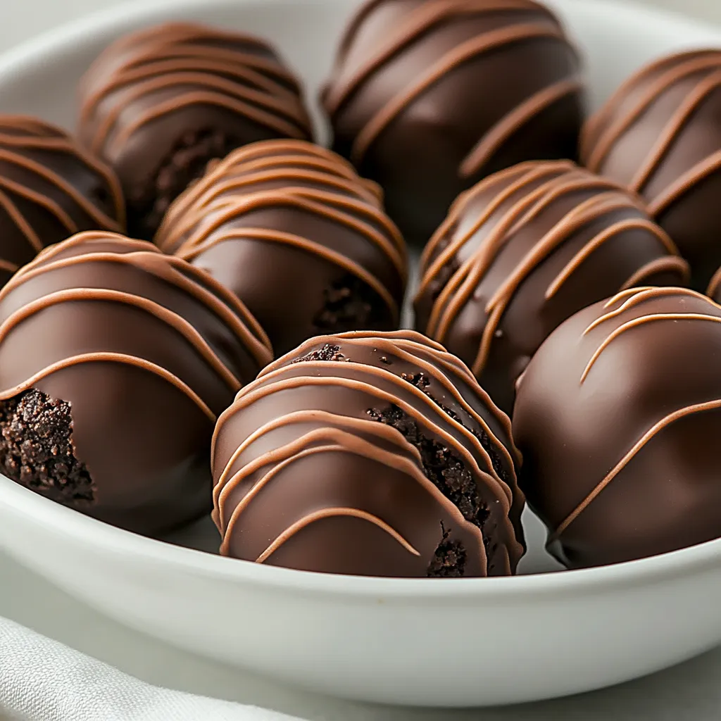 Indulge in the rich, sweet taste of Oreo truffles, a delightful dessert that perfectly combines the beloved flavors of Oreo cookies and cream cheese, all enveloped in a velvety chocolate coating. This easy-to-follow recipe provides a fun way to bring a classic cookie into a new, bite-sized form. Whether prepared for gatherings, celebrations, or simply for an afternoon treat, these truffles promise a joyful experience.