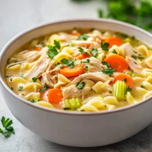 The comforting aroma of homemade chicken noodle soup fills the air, instantly evoking feelings of warmth and nostalgia. A classic dish cherished across generations, this Homemade Chicken Noodle Soup with Egg Noodles offers a hearty, flavorful experience perfect for any occasion. Whether it’s a chilly winter day or a moment when someone is feeling under the weather, this soup is sure to provide solace and satisfaction. The combination of tender chicken, fresh vegetables, and egg noodles nestled in a savory broth creates a delightful harmony of flavors that soothes both the body and the soul. In this article, we will delve into every aspect of creating this beloved recipe, ensuring you're equipped with all the necessary details to recreate it in your own kitchen.