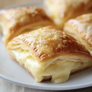 Cheesy flaky pastries are a delightful treat that can serve as a snack, appetizer, or even a light meal. These little pockets of goodness are versatile, flavorful, and quite easy to make, making them a favorite for gatherings and casual get-togethers. Whether you serve them at a party, a cozy family dinner, or enjoy them on a quiet night in, these pastries offer a warm and comforting experience that’s hard to resist.