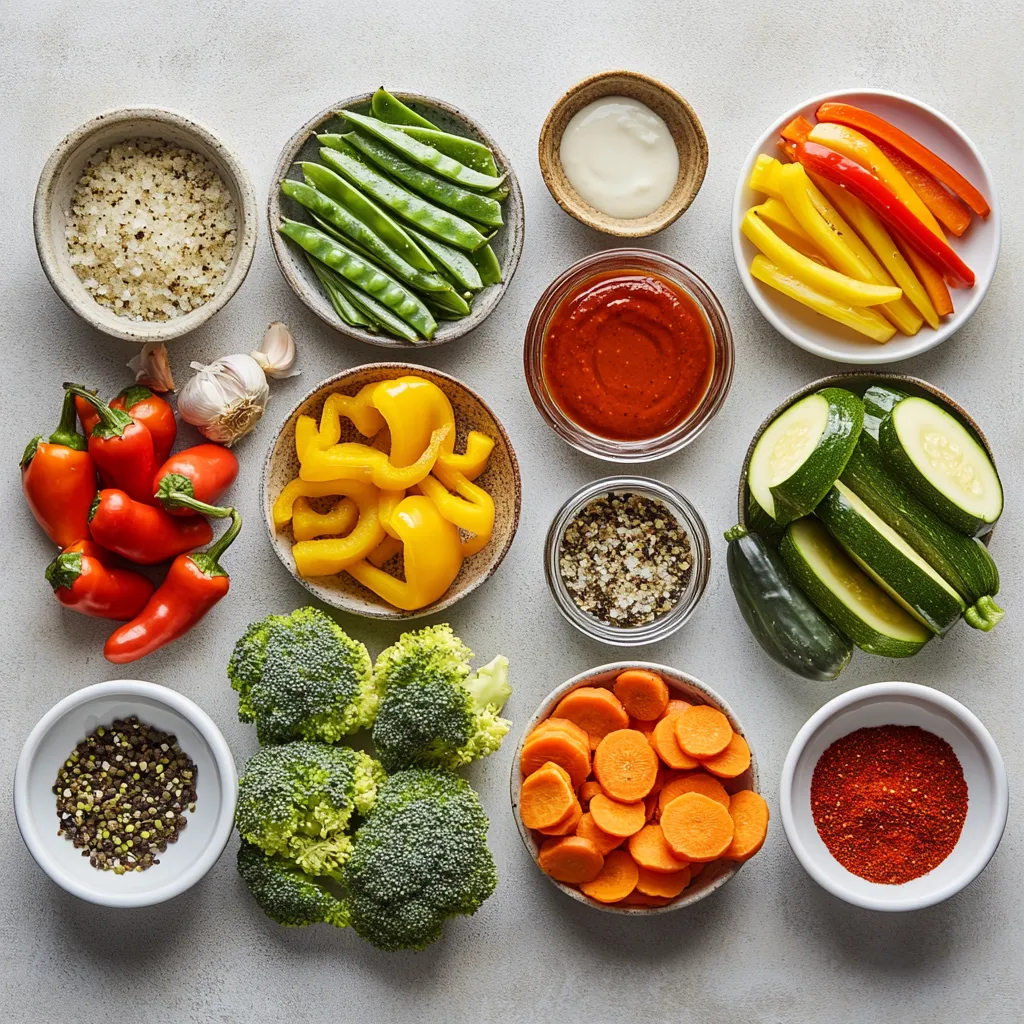 The Colorful Vegetable Fry Appetizer Board is an eye-catching and nutritious dish that’s perfect for gatherings, parties, or simply as a delightful snack. This recipe showcases a vibrant mix of vegetables, enhanced with aromatic seasonings and paired with assorted dips, making it a versatile option for any occasion. Whether you are a vegetarian, health-conscious foodie, or just looking for a tasty way to enjoy more vegetables, this appetizer board is bound to impress.