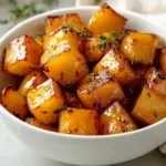 Exploring the unique flavors and textures of seasonal vegetables can lead to delightful culinary experiences, and roasted rutabaga exemplifies this perfectly. Known for its slightly sweet, earthy taste, rutabaga becomes transformed when roasted to a golden brown. The heat enhances its natural sugars and creates a tender, melt-in-your-mouth texture that is both satisfying and nourishing. This Maple-Glazed Roasted Rutabaga recipe balances the earthy sweetness of rutabaga with the rich notes of pure maple syrup, yielding a side dish that complements various meals.