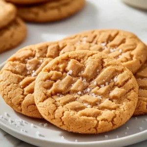 Peanut butter cookies are a classic American dessert that evoke nostalgia and comfort. These cookies, rich in flavor, are not only a favorite among peanut butter lovers but also deliver a satisfying chewy texture that melts in your mouth. Whether enjoyed after a long day or served at a gathering, these treats offer a delightful combination of nutty and sweet flavors that brings warmth to any occasion.