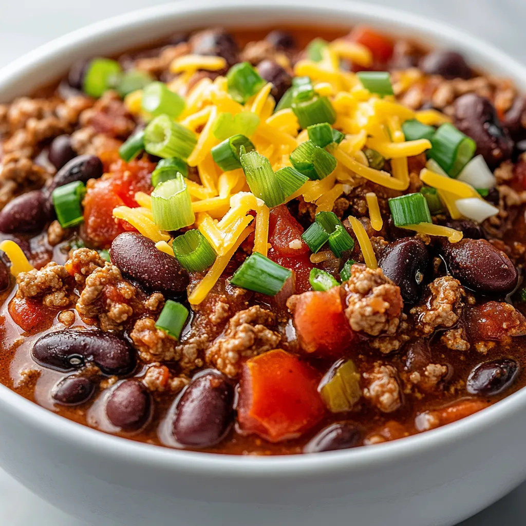Rustic Cowboy Chili is more than just a dish; it's a testament to hearty home cooking steeped in cultural significance. As a staple in many American households, particularly in the Southwestern region, this chili embodies the essence of comfort food. The roots of cowboy chili trace back to the rugged cowboys of the American frontier, who relied on simple, nourishing ingredients that were easy to prepare over an open flame. This dish not only evokes the spirit of the wild West but also brings together friends and family around the dinner table, encapsulating warmth and community.