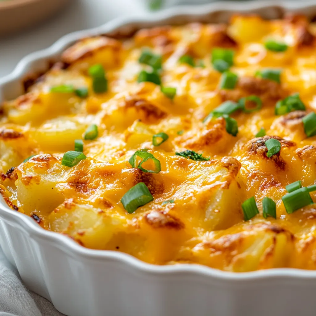 Breakfast casseroles hold a beloved spot in American cuisine, celebrated for their convenience and hearty flavors. They seamlessly blend the comforting elements of breakfast into one delightful dish, making mornings a little easier and a lot more delicious. Among these casseroles, the Cheesy Potato Breakfast Casserole stands out for its enticing combination of flavors and textures. This dish not only satisfies hunger but also brings a sense of warmth and comfort, perfect for family meals and gatherings.