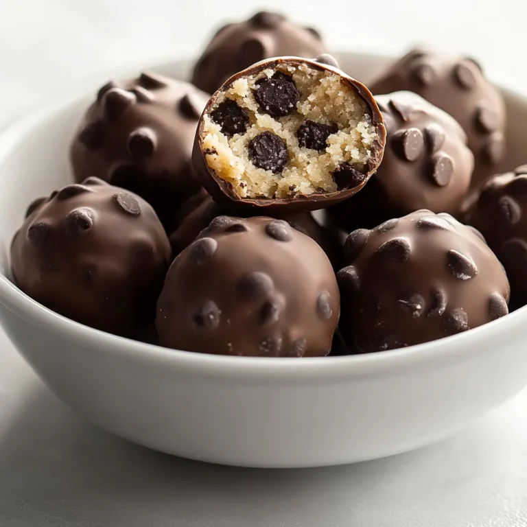 Indulging in sweet treats is a cherished experience, and what could be better than chocolate chip cookie dough truffles? These delectable bites combine the classic flavors of cookie dough with a smooth chocolate coating, making them a gourmet dessert that is surprisingly easy to prepare. Perfect for parties or as a special treat to enjoy at home, these truffles evoke nostalgia while providing a modern twist.