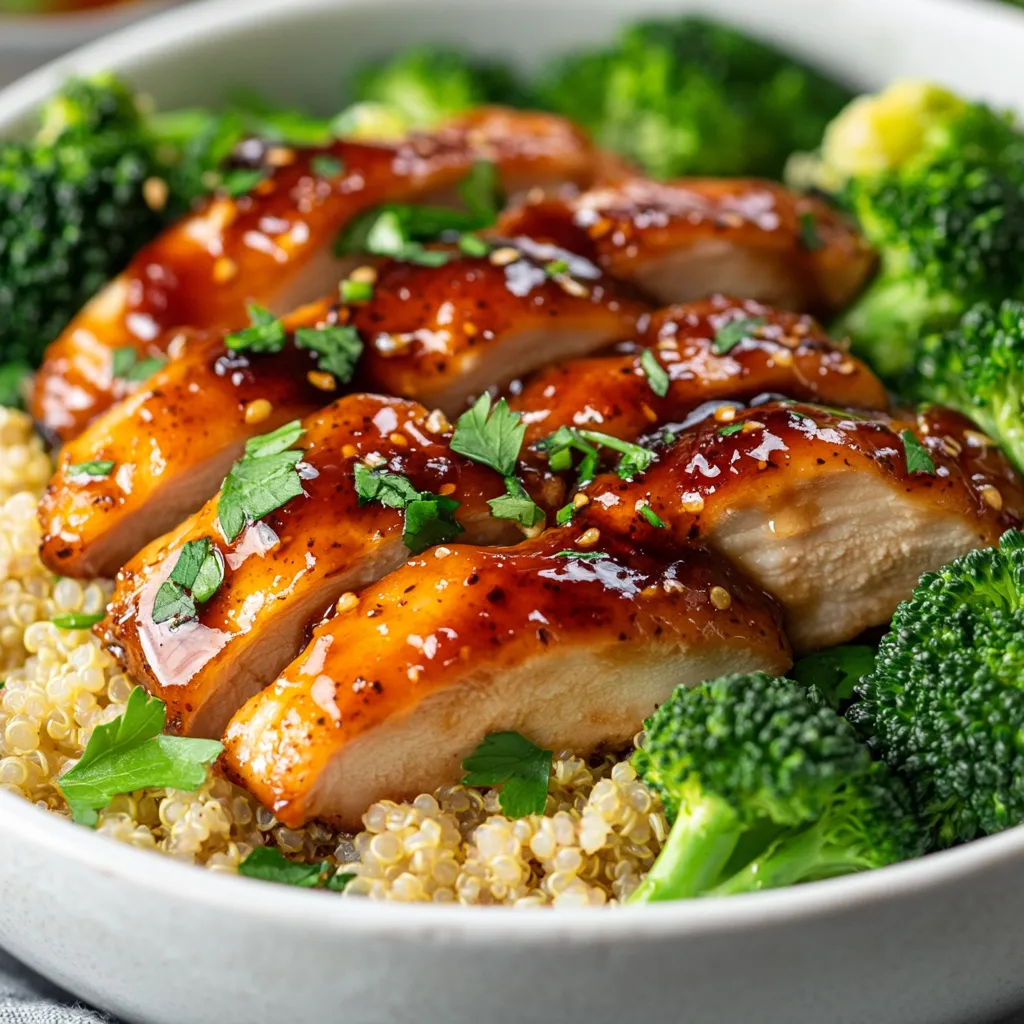 This article presents a delicious and nutritious recipe for Spicy Honey-Glazed Chicken Feast, a perfect main course for those who appreciate a blend of sweet and savory flavors. Featuring tender chicken thighs, vibrant broccoli, and fluffy quinoa, this dish is both appealing and satisfying. It brings together the warmth of spices and the natural sweetness of honey, creating an unforgettable culinary experience that will please both family and friends.