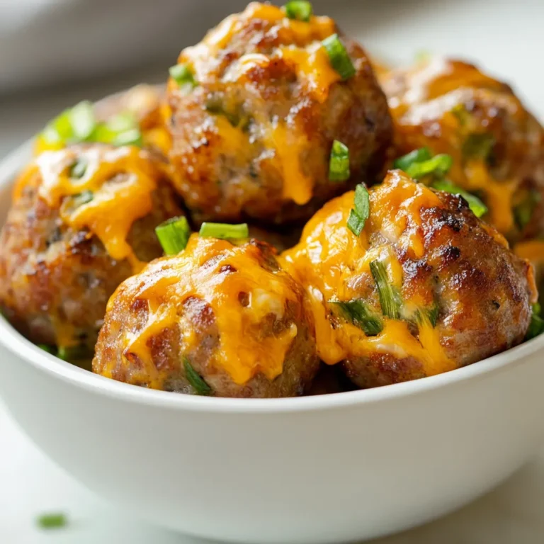 Understanding the delight of savory snacks can elevate any gathering or party. Whether you're hosting a festive celebration or simply treating yourself on a cozy weekend, the Savory Sausage, Potato, and Cheese Bites are an impeccable choice. These bites offer a wonderful combination of rich flavors and satisfying textures that are easy to prepare and sure to impress your guests. Imagine the warm aroma wafting through your kitchen as these bites bake to golden perfection, beckoning everyone to join in on the delightful snacking.