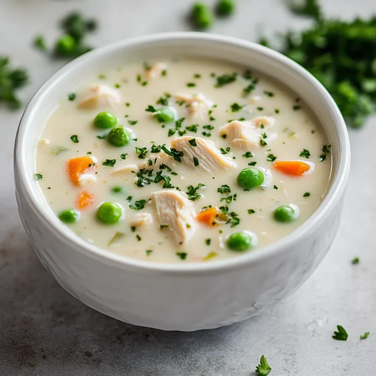 Creamy Marry Me Chicken Soup is not just a dish; it’s a loving embrace in a bowl. This delightful hearty soup captivates the palate with its rich, creamy texture and a harmony of flavors that come together beautifully. Perfectly cooked chicken mingles seamlessly with a fragrant blend of vegetables, aromatic herbs, and a touch of luxurious cream, making this soup a perfect comfort food for any season.