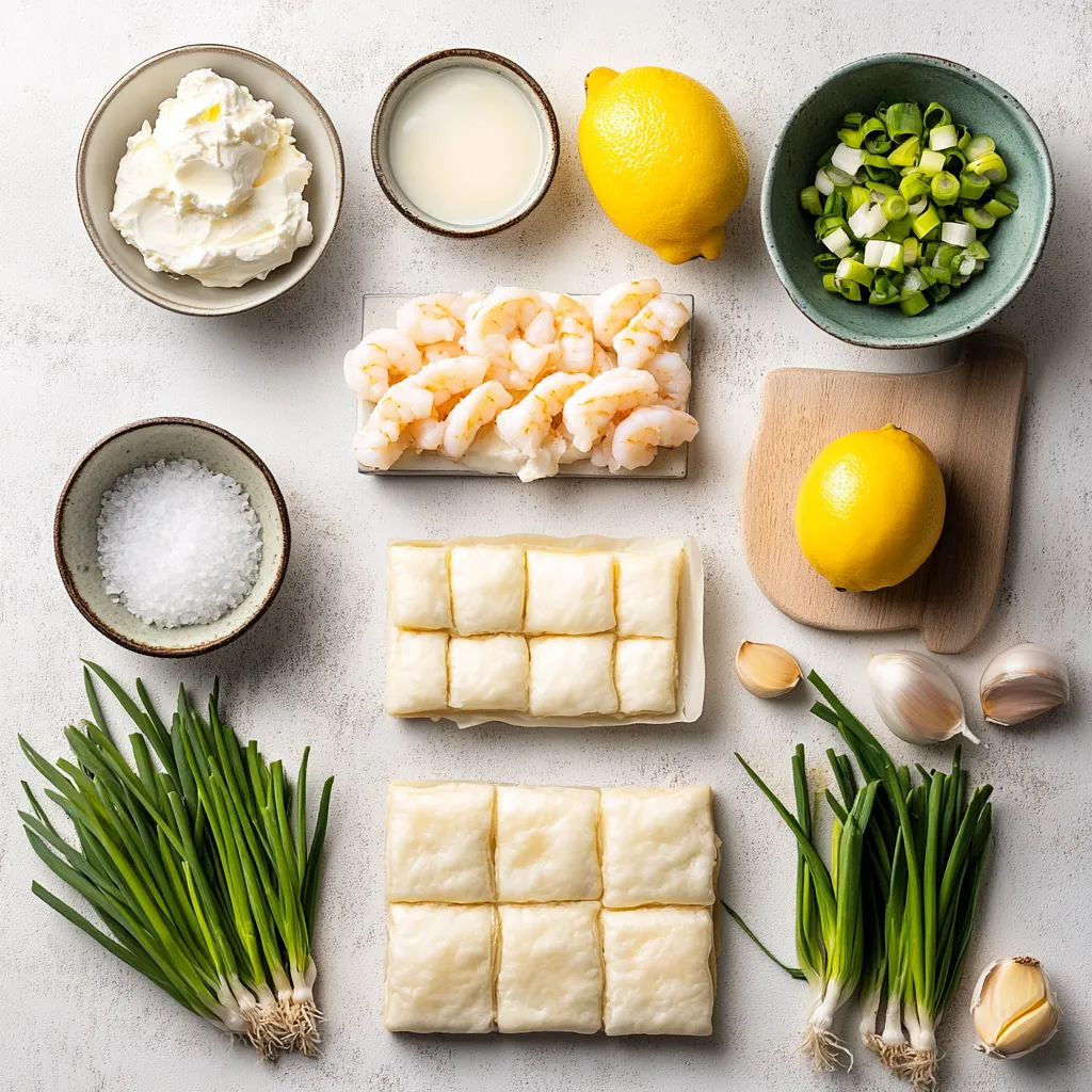 A warm, buttery puff pastry combined with succulent shrimp creates an irresistible appetizer that will delight your guests. Shrimp Puff Pastry Bites are perfect for any gathering or party, offering a pop of flavor in each bite. This recipe captures the essence of American cuisine and elevates it with fresh ingredients and effortless preparation. The smooth cream cheese filling melds beautifully with the sweet shrimp, while the added green onions and garlic lend an aromatic flair, making each puff pastry bite a standout choice for your next event.