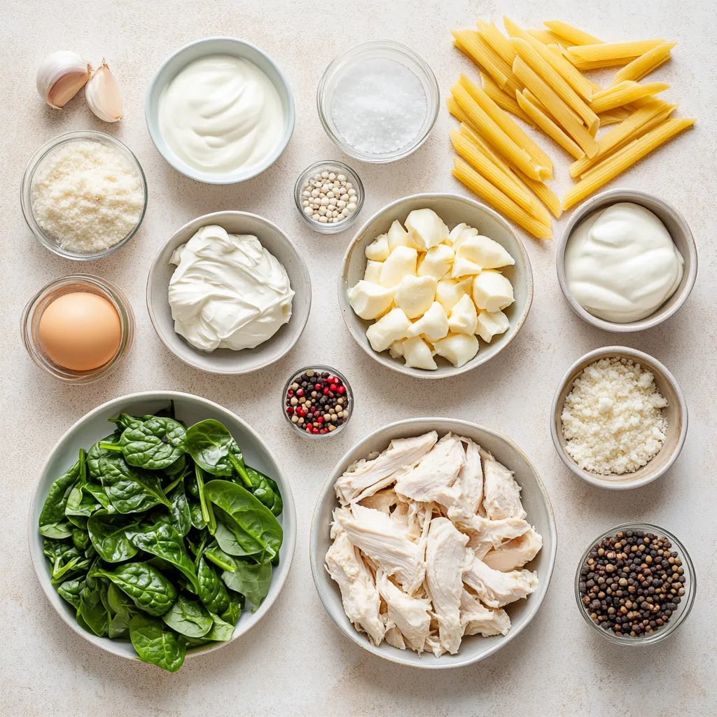 Creamy Chicken and Spinach Casserole is a delightful dish that beautifully combines the richness of creamy cheeses with the tender textures of shredded chicken and the vibrant freshness of spinach. This comforting casserole not only hits all the right notes for taste but also serves as a fulfilling main course for various occasions. Whether it's a busy weeknight dinner or a family gathering, this dish brings warmth and satisfaction to the table, striking a perfect balance between indulgence and nutrition.