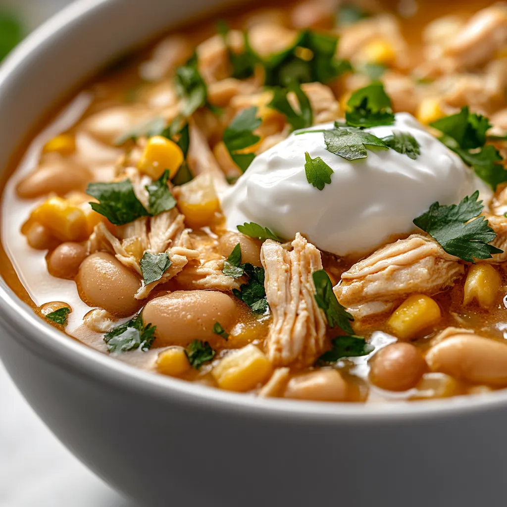 White chicken chili is a delightful dish that embodies comfort and warmth, making it the perfect meal for gatherings or quiet evenings at home. This hearty recipe combines tender chicken, savory spices, and creamy beans to create a dish that's both filling and flavorsome. As the temperatures drop, the allure of a warm, cozy bowl of chili becomes even more appealing, and this slow cooker version elevates those comforting qualities to new heights.