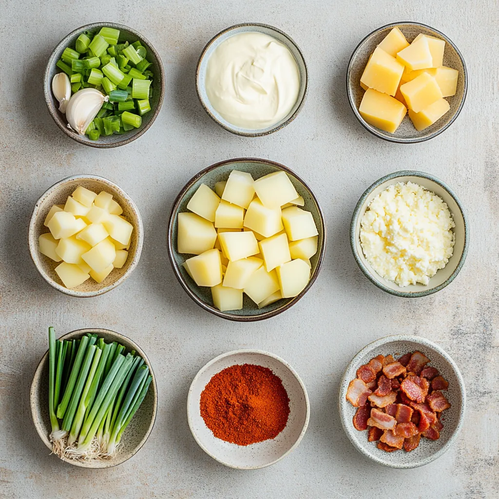 Understanding the comforting allure of a hearty soup, the Outback-Style Loaded Potato Soup brings the essence of American cuisine to your kitchen. This rich, creamy, and loaded soup will warm you up on a chilly day while delighting your taste buds with every spoonful. The combination of tender potatoes, aromatic vegetables, creamy broth, and toppings creates a satisfying dish that appeals to all ages. With its satisfying, robust flavor and creamy texture, this soup is not just a meal; it's an experience that invites you to linger at the table.
