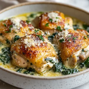 The Garlic-Infused Low-Carb Chicken Skillet is a delightful dish that encapsulates the essence of American cuisine while catering to low-carb dietary preferences. This recipe emphasizes the rich flavors of garlic and tender chicken, combined with a creamy sauce that is both comforting and indulgent. The beauty of this dish lies not only in its taste but also in its simplicity; few ingredients come together to create a culinary masterpiece that is both satisfying and health-conscious.