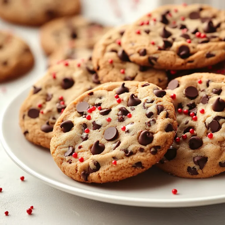 As the holiday season approaches, many of us find joy in the tradition of baking festive treats that fill our homes with warmth and delight. This recipe for Christmas Chocolate Chip Cookies perfectly encapsulates that spirit, offering a delicious combination of soft, gooey cookies filled with rich chocolate chips. Every bite of these cookies brings back memories of the joyful chaos of holiday baking, where family and friends gather to share stories and indulge in sweet gastronomic delights.