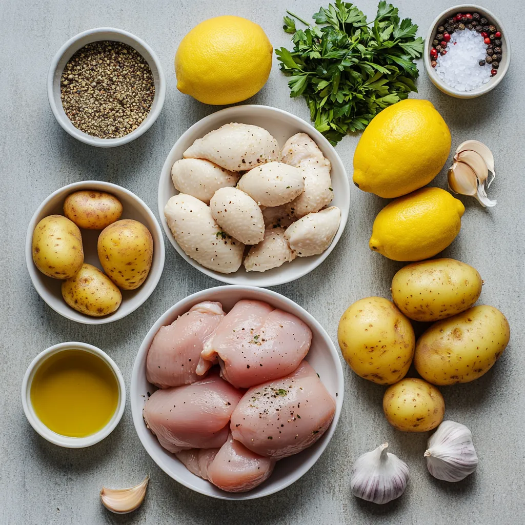 Exploring Mediterranean cuisine opens up a world of vibrant flavors, aromatic herbs, and wholesome ingredients. One standout recipe is Lemon-Infused Chicken and Baby Potatoes, a delightful main course that embodies the essence of this culinary style. This dish combines tender chicken thighs with zesty lemon and savory garlic, creating a symphony of tastes that are both refreshing and comforting.